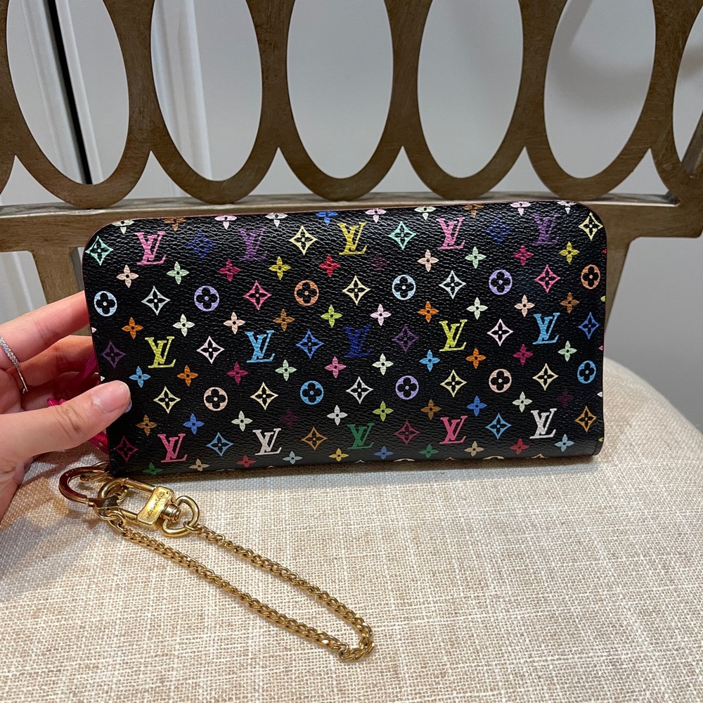 Large multicolor Louis Vuitton wallet
